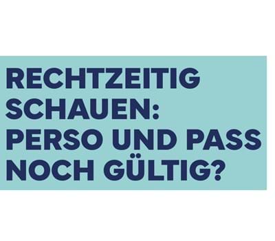 Pässe noch gültig?
